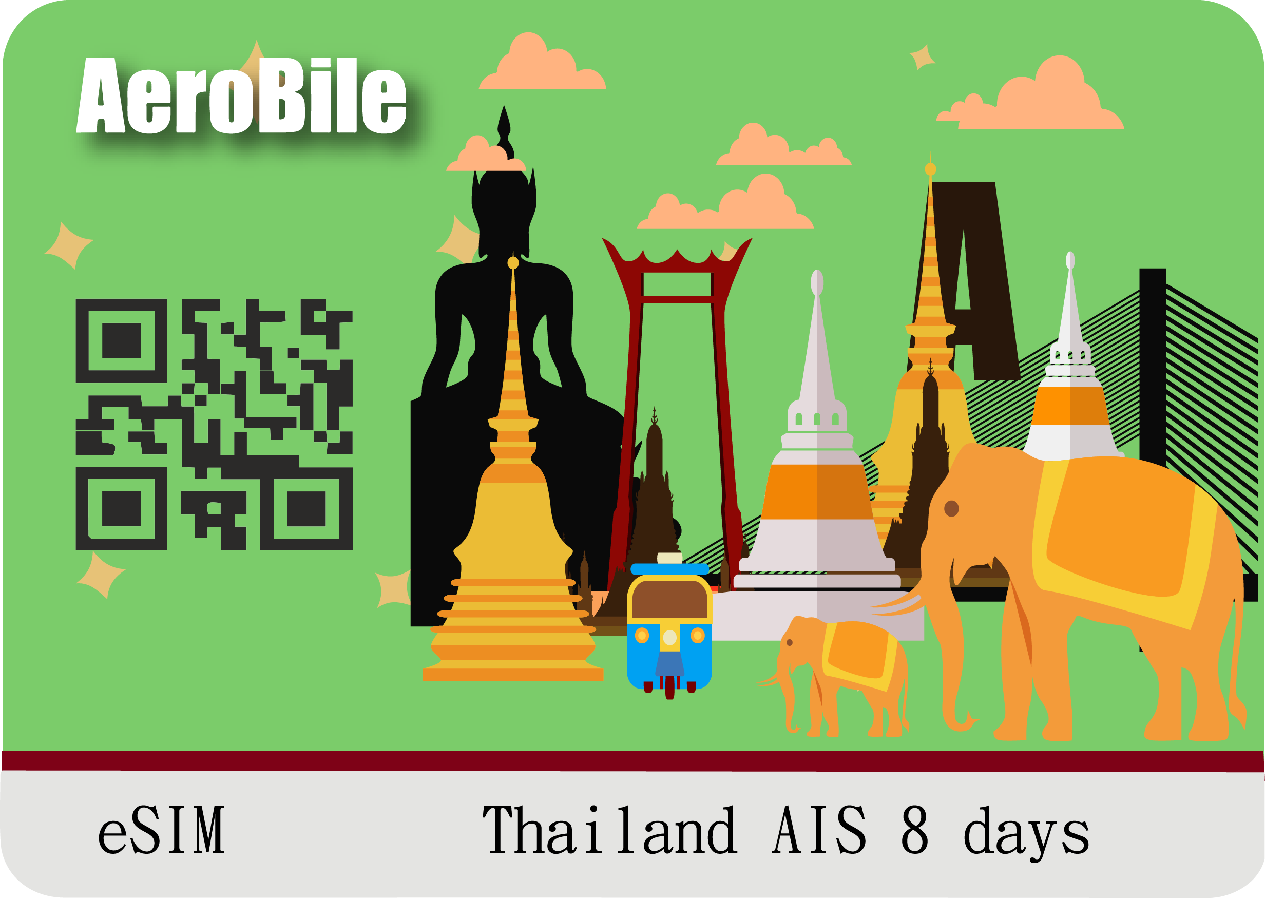 eSIM Thailand AIS 8 days